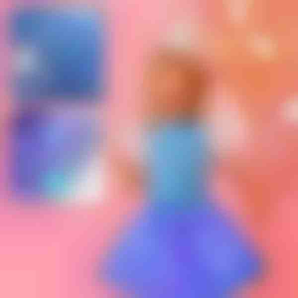 Gonna luccicante a LED PRINCESS