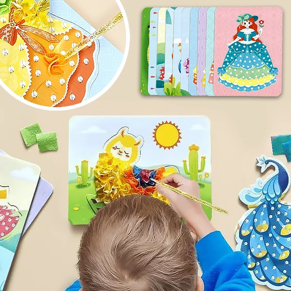 Puzzle creativo con tessuto | FABRICITY