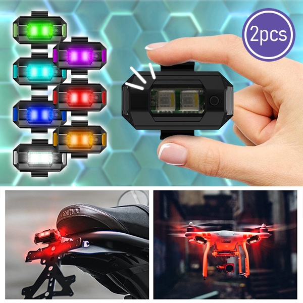 Luci stroboscopiche ricaricabili per veicoli (2 pezzi) | STROBIES