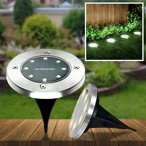 Luci solari da pavimento per esterni (3 pezzi) | LUMIGARD