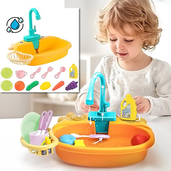 Lavello per bambini con acqua corrente | SINKIFUN