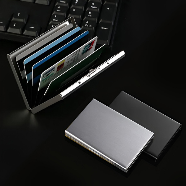 Portafoglio in metallo con blocco RFID | CARDITKA