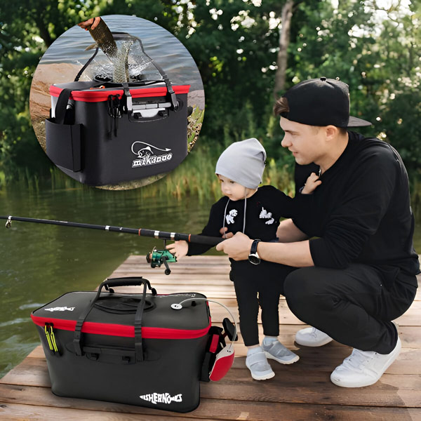 Secchio da pesca pieghevole | RIBETINA