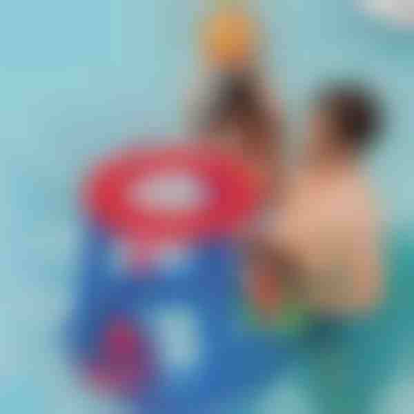 Canestro gonfiabile per piscina | DUNKSPLASH