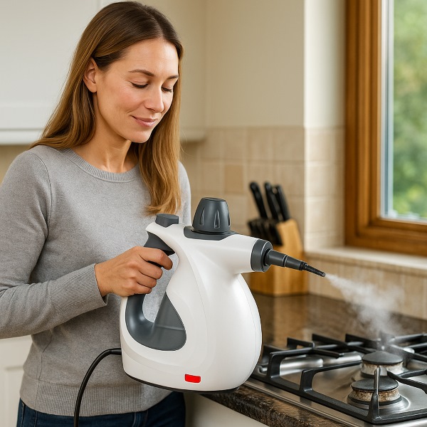 Pulitore a vapore che scioglie lo sporco | STEAMLA