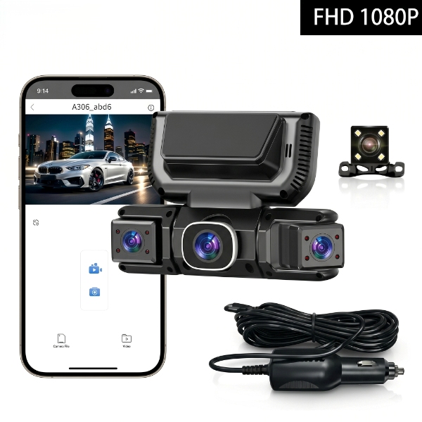 Dash Cam per auto a 360° | CARVID