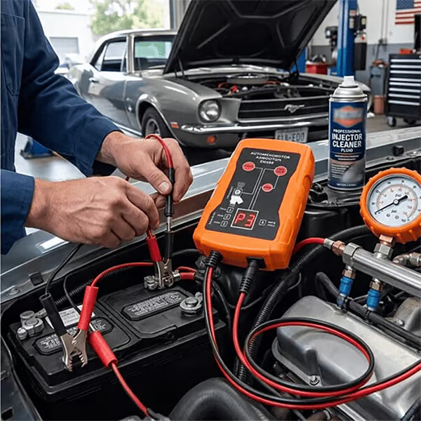 Dispositivo per la diagnosi e la pulizia degli iniettori di carburante | INJECHECK